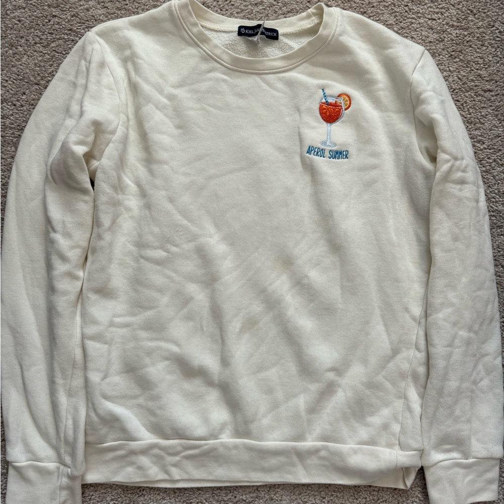 Kiel James Patrick Aperol Summer Sweater